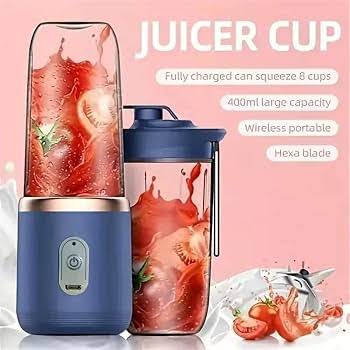 Portable Mini Kitchen Blender | Rechargeable USB Juicer & Smoothie Maker